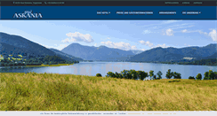 Desktop Screenshot of hotel-askania.com